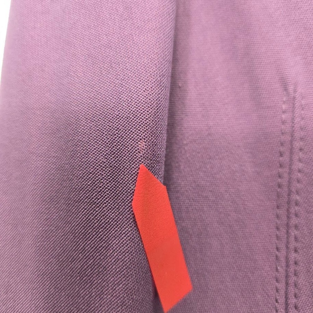 Escada Women Wool Silk Wool Blend Blazer Jacket Purple Size 42 L Office *Flaws - Picture 5 of 16